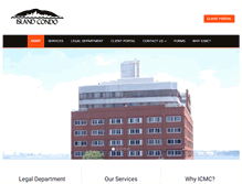 Tablet Screenshot of icmc1.com